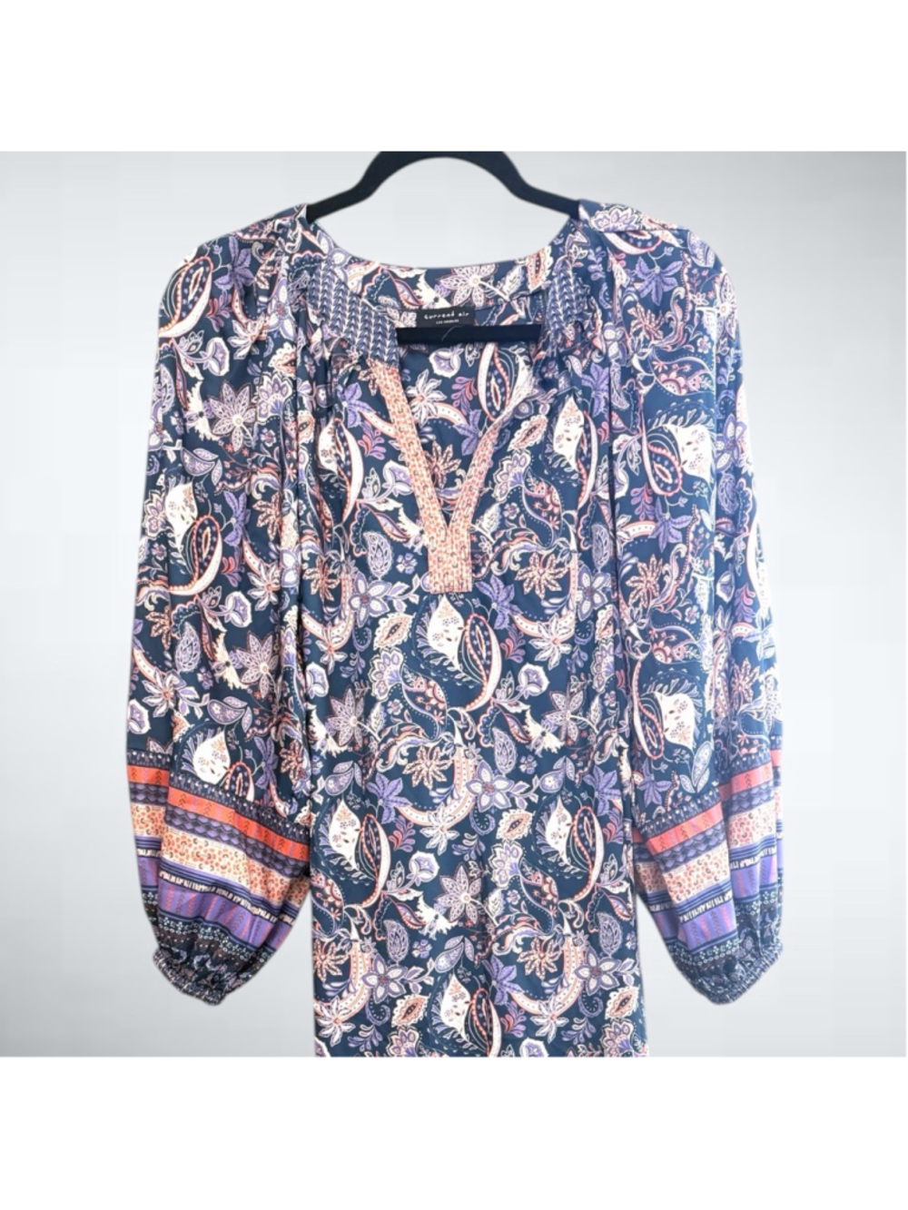 Current Air Boho Paisley Print Midi Dress Size S - Picture 4 of 13
